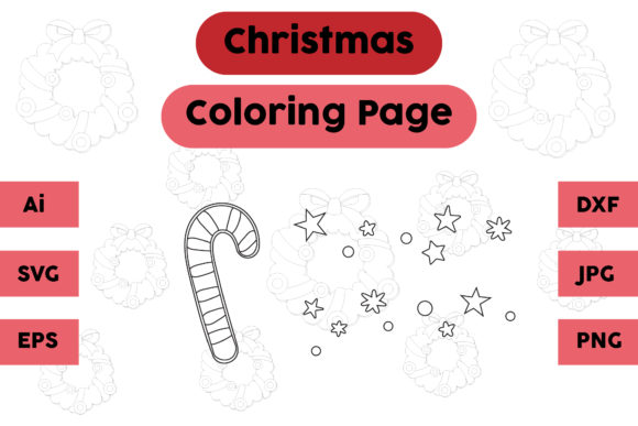 A Candy Star Christmas Graphic for Authentic Local Branding