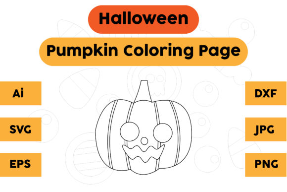 A Crafter's Review of the Halloween Coloring Page Kids Pumpkin Graphics