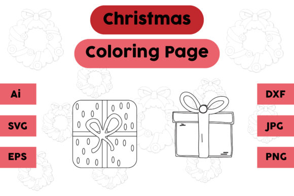 A Designer's Review of Christmas Coloring Page Gift Set 08