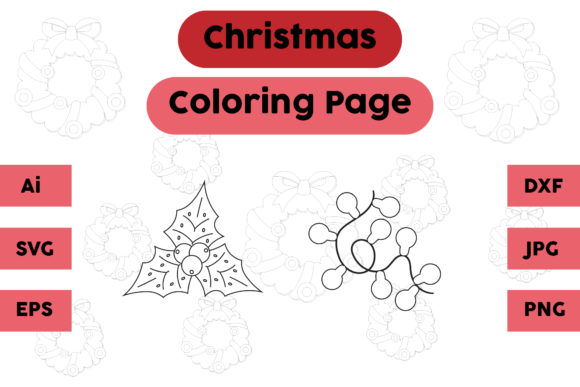 A Designer’s Review: Using the Christmas Coloring Page Plum Lamp Set for Content Publishing