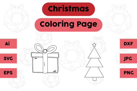 A Festive Gift Tree Graphic for Crafters and Small Businesses