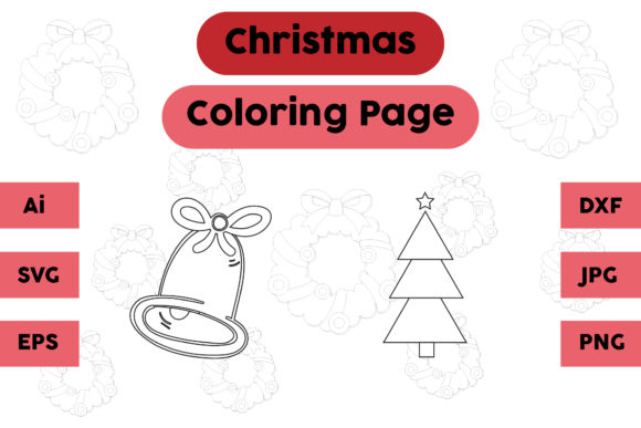 A Holiday Brand Designer's Review of the Bell Tree Coloring Page Set