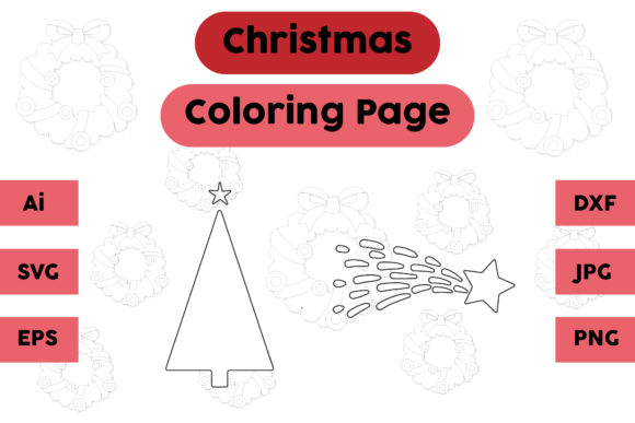 A Practical Review of the Christmas Tree Star Set Graphics for Coloring Pages