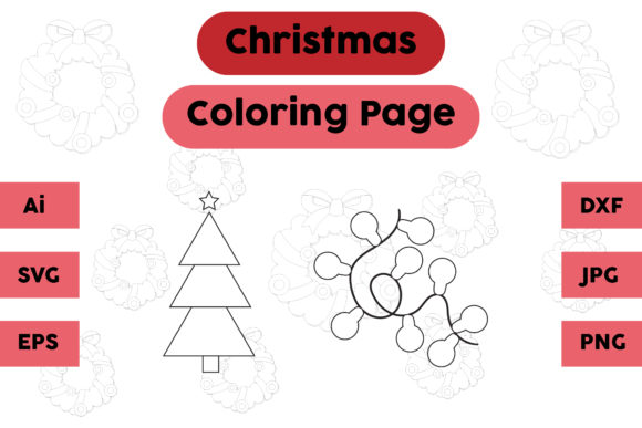 A Review of the Christmas Tree Lamp Coloring Page Graphics