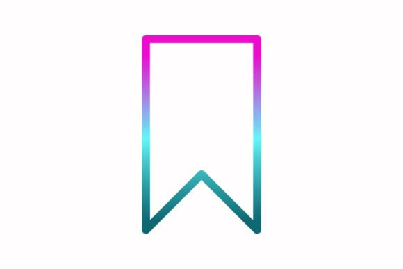 Mark Rainbow Coloring Icon: A Versatile Graphic for Modern Brands